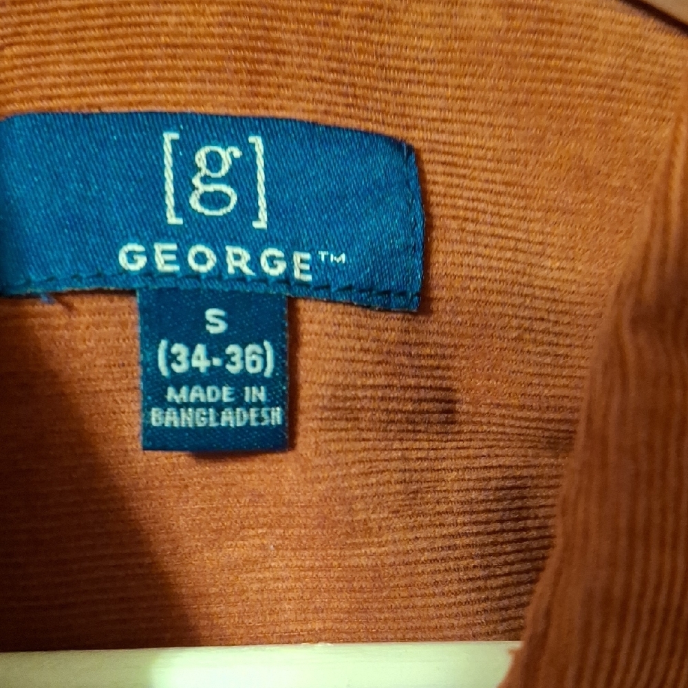 George Rust Button-Up Shirt 💘💘💘💘 - Picture 2 of 7